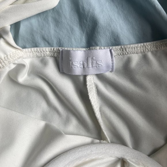 Isalis Bustier Bodysuit in Ivory - Picture 4 of 4